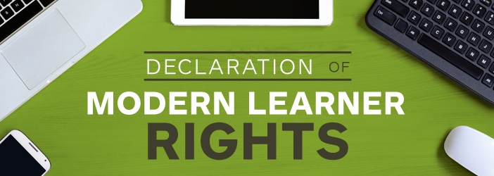 Introducing the Declaration of Modern Learner Rights